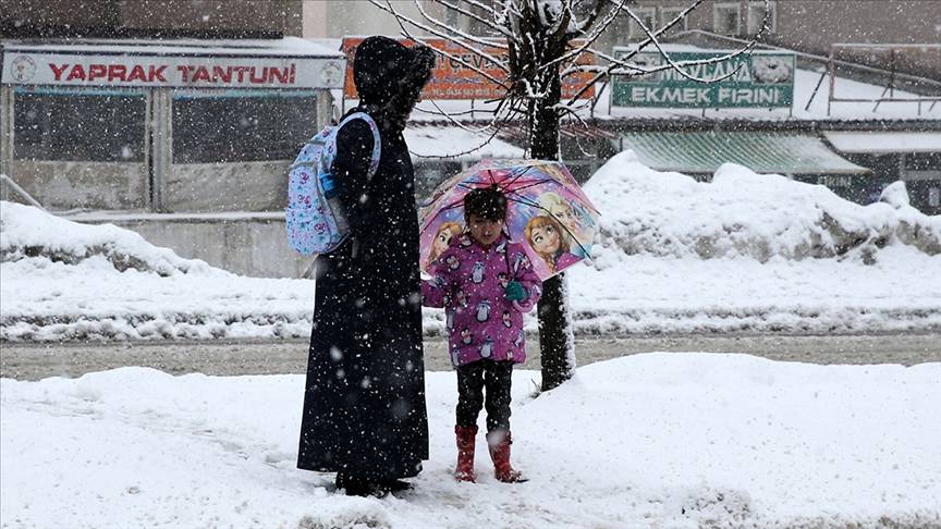 Bitlis ve Bingöl'de eğitime kar engeli 29